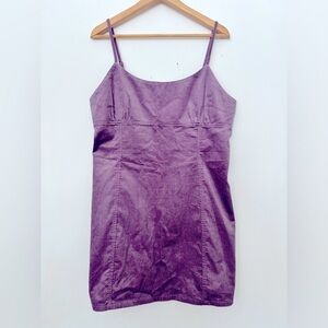 NWOT Women’s Wild Fable Size XXL Purple Cord Sleeveless Dress